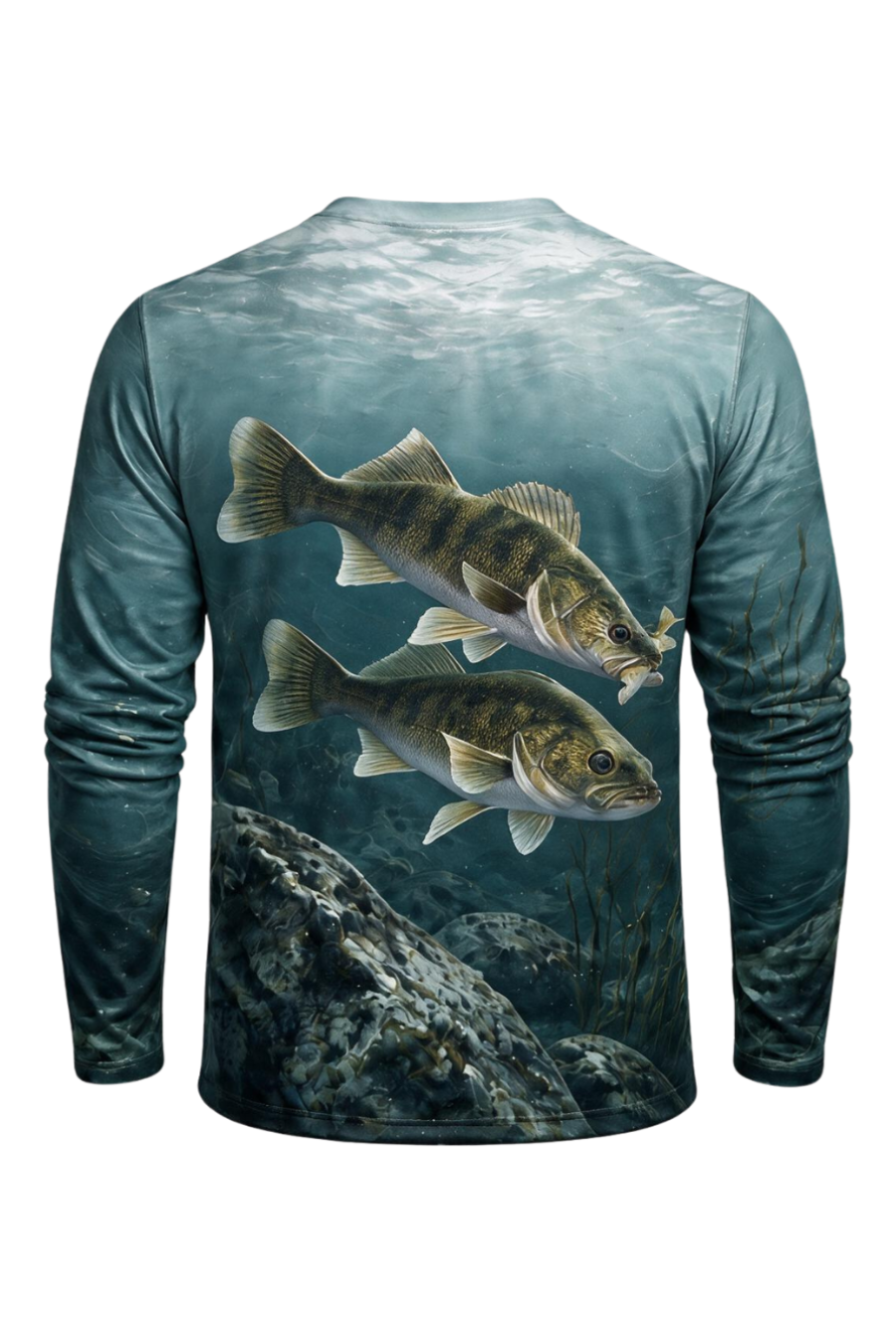 Performance Fishing Long Sleeve - Walleye, Deep Rock Patrol - ULS345V image 5