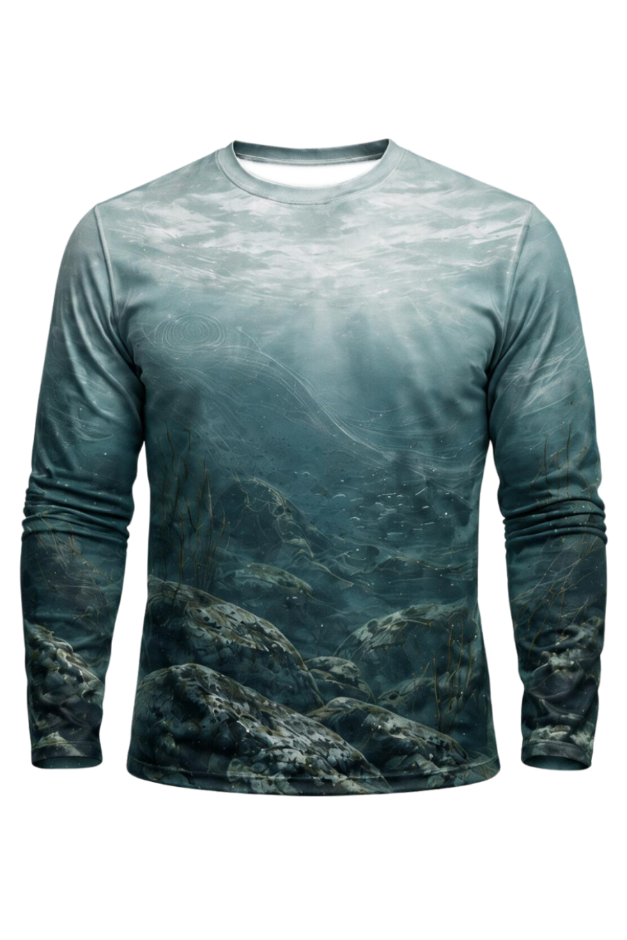 Performance Fishing Long Sleeve - Walleye, Deep Rock Patrol - ULS345V image 6