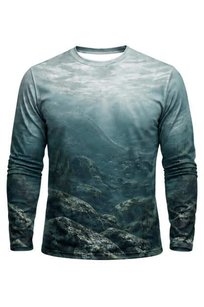 Performance Fishing Long Sleeve - Walleye, Deep Rock Patrol - ULS345V image 6