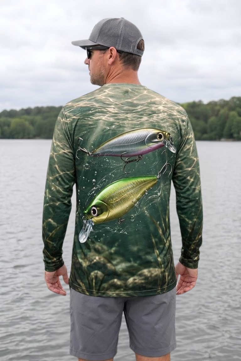 Performance Fishing Long Sleeve - Twin Crank Strike - ULS346V image 2