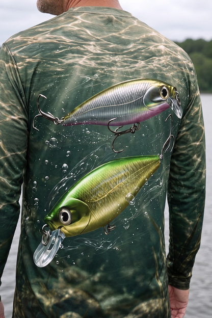 Performance Fishing Long Sleeve - Twin Crank Strike - ULS346V image 4