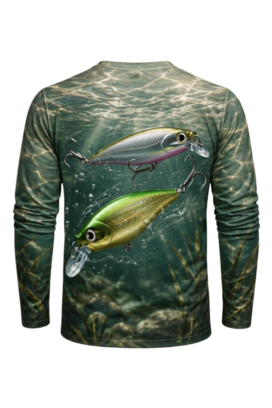 Performance Fishing Long Sleeve - Twin Crank Strike - ULS346V image 5