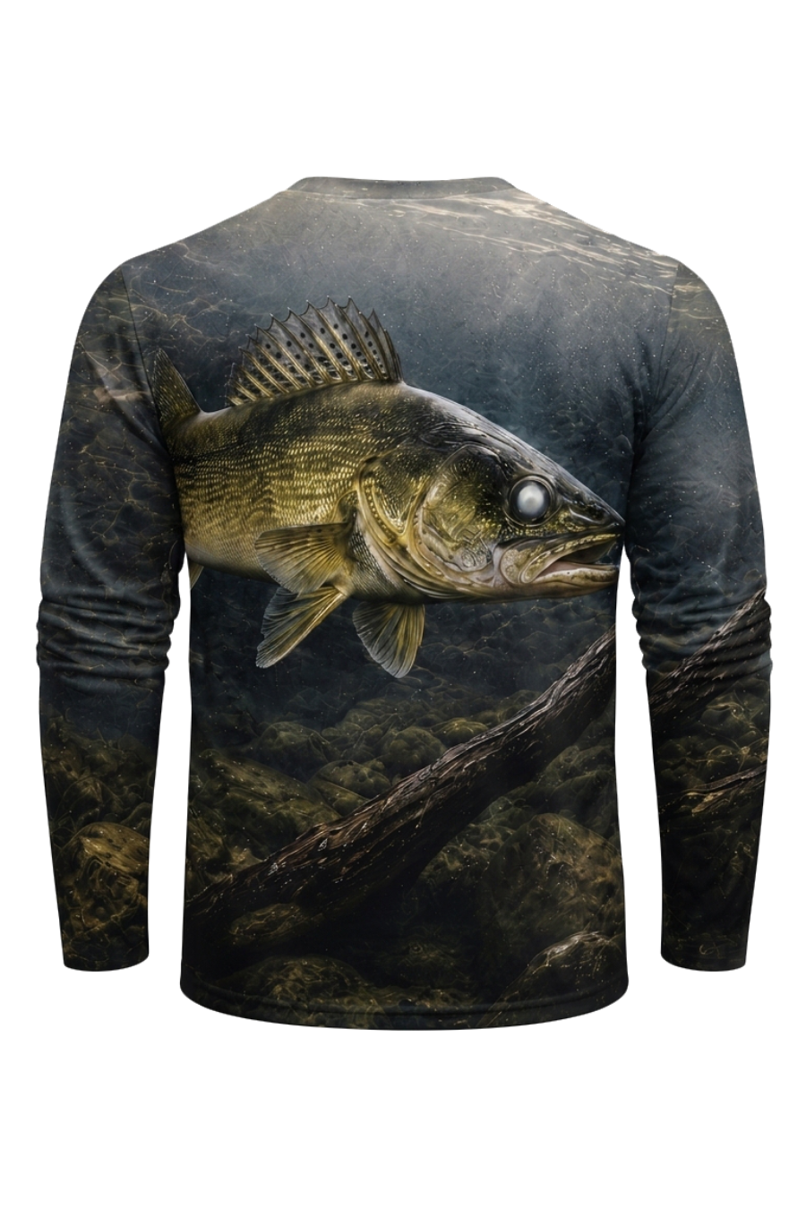 Performance Fishing Long Sleeve - Sunken Realm Walleye - TBT290 image 5