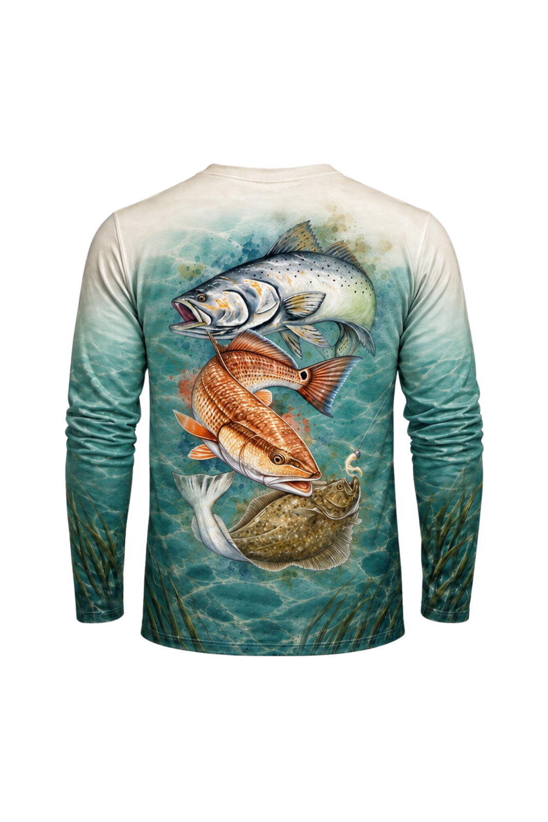 Performance Fishing Long Sleeve - Coastal Grand Slam - ULS347V image 5