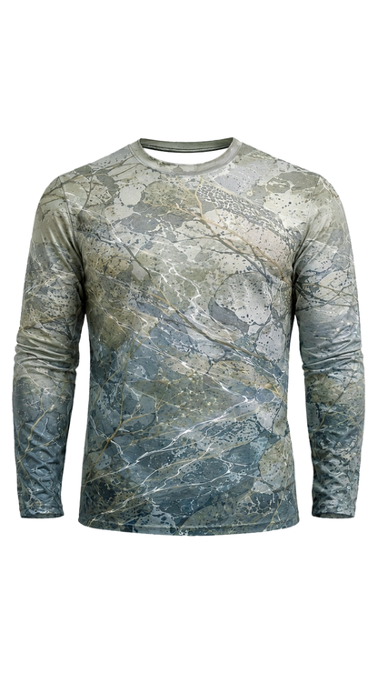 Performance Fishing Long Sleeve - Golden Trout Stream Strike - TBT292 image 6