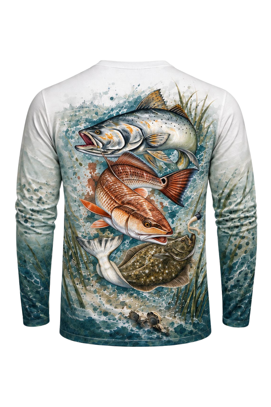 Performance Fishing Long Sleeve - Saltmarsh Grand Slam - ULS349V image 5