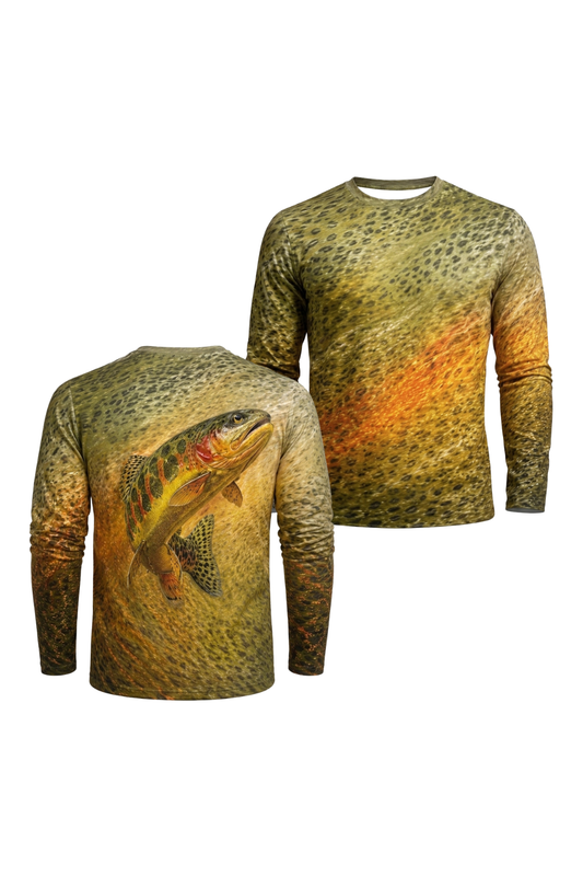 Performance Fishing Long Sleeve - Golden Trout Ember Surge - TBT293 image 1
