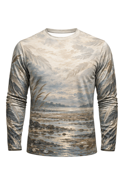 Performance Outdoor Long Sleeve - Heron, Stillwater Strike, Diving Heron & Fish - ULS350V image 6