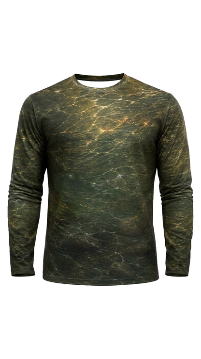 Performance Fishing Long Sleeve - Brown Trout Deep Strike - TBT295 image 6