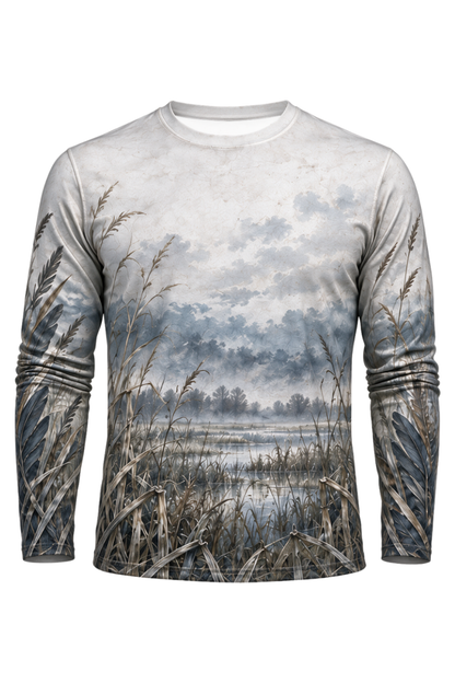 Performance Outdoor Long Sleeve - Sandhill Crane, Weathered Prairie Clean - ULS352V image 6