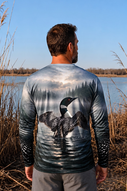 Performance Outdoor Long Sleeve - Loon, Clean Fog Slate - ULS353V image 2