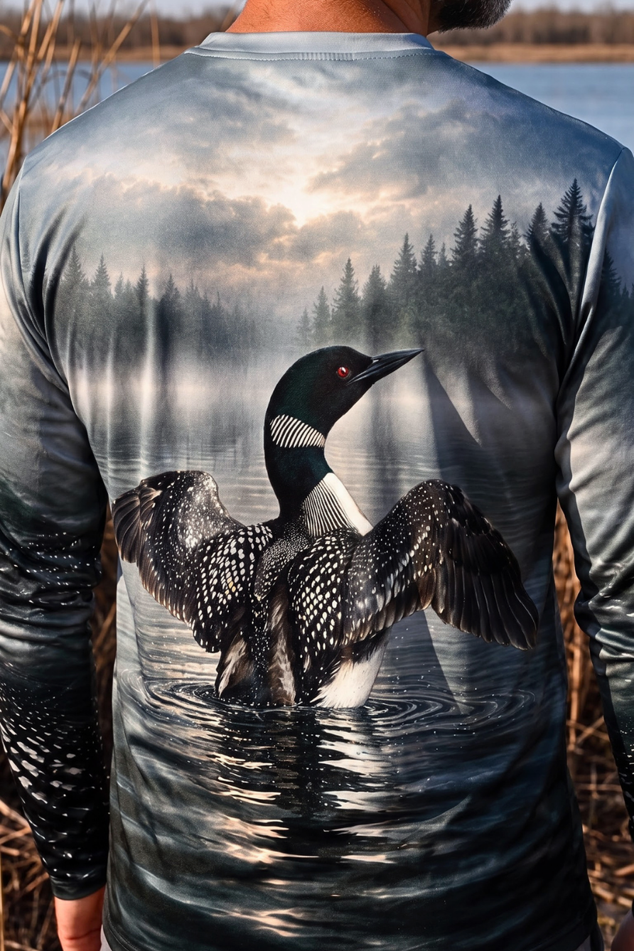 Performance Outdoor Long Sleeve - Loon, Clean Fog Slate - ULS353V image 4