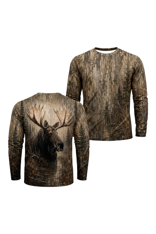 Performance Hunting Long Sleeve - Timberland Moose Monarch - TBT297 image 1