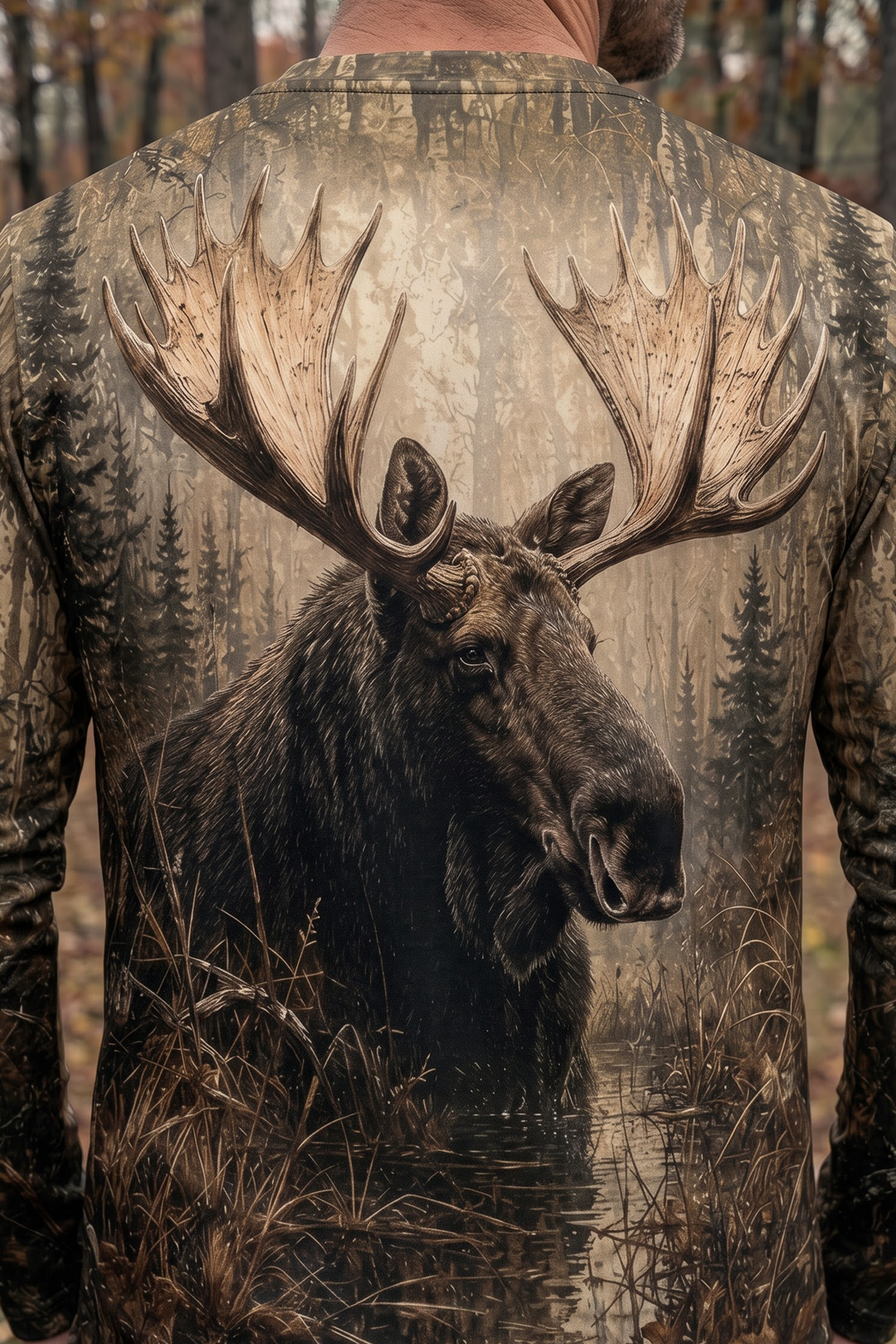 Performance Hunting Long Sleeve - Timberland Moose Monarch - TBT297 image 4