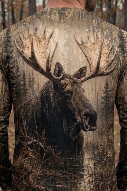 Performance Hunting Long Sleeve - Timberland Moose Monarch - TBT297 image 4