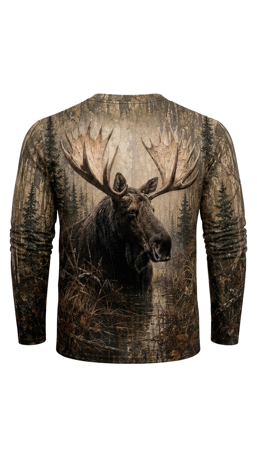 Performance Hunting Long Sleeve - Timberland Moose Monarch - TBT297 image 5