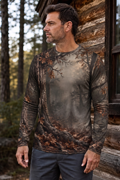 Performance Hunting Long Sleeve - Hollow Antler - ULS355V image 3