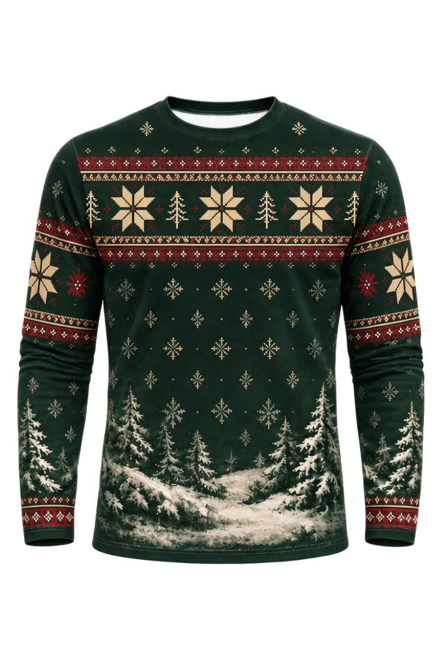 Performance Outdoor Long Sleeve - Santa, The Winter Hunter - ULS357V image 6