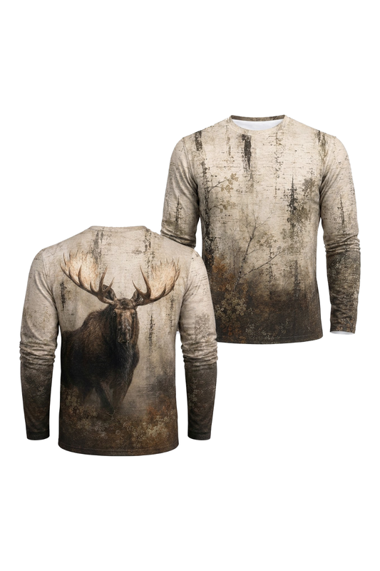 Performance Hunting Long Sleeve - Birch Ridge Moose Sovereign - TBT301 image 1