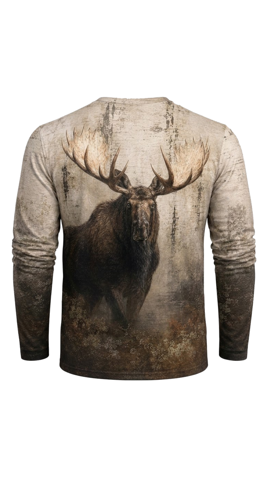 Performance Hunting Long Sleeve - Birch Ridge Moose Sovereign - TBT301 image 5