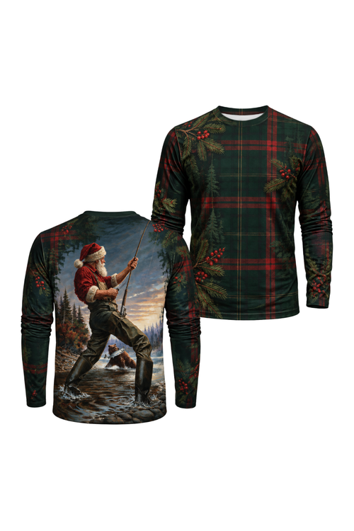 Performance Outdoor Long Sleeve - Santa’s River Encounter - ULS359V image 1