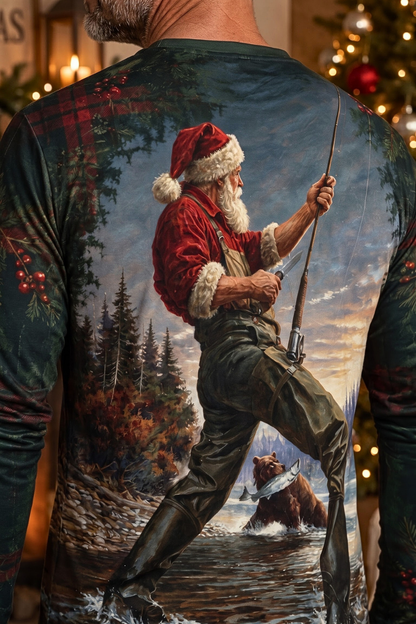 Performance Outdoor Long Sleeve - Santa’s River Encounter - ULS359V image 4
