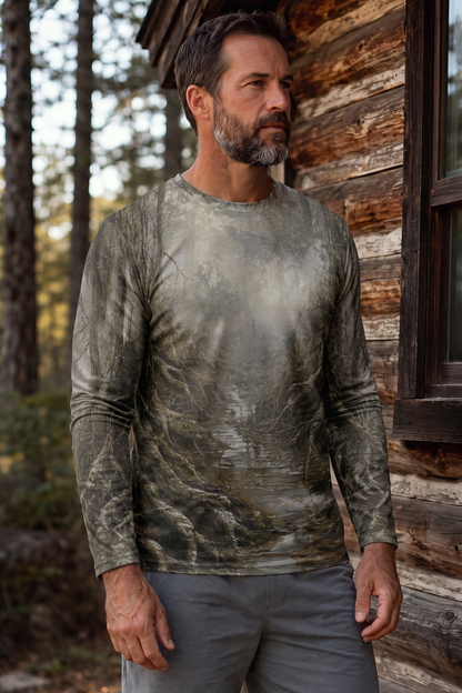 Performance Hunting Long Sleeve - Timber Bottom Whitetail - TBT303 image 3