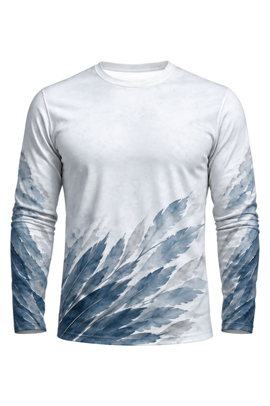 Performance Outdoor Long Sleeve - Marsh Sentinel, Great Blue Heron - ULS360V image 6