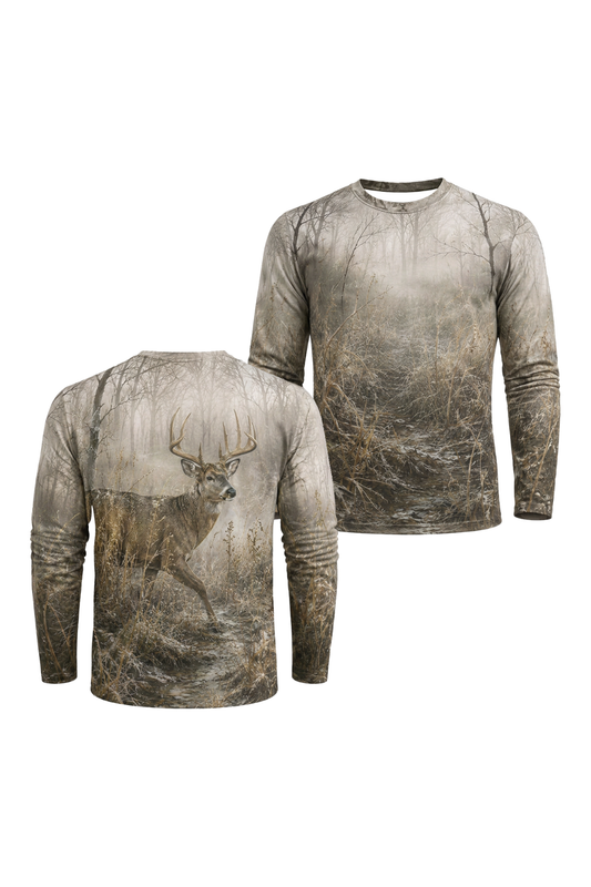 Performance Hunting Long Sleeve - Frost Meadow Whitetail - TBT304 image 1