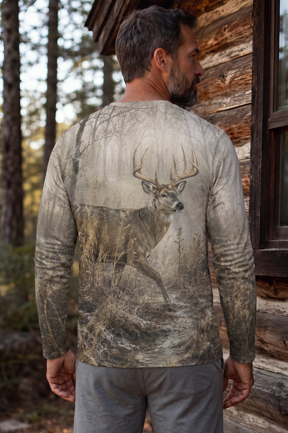 Performance Hunting Long Sleeve - Frost Meadow Whitetail - TBT304 image 2