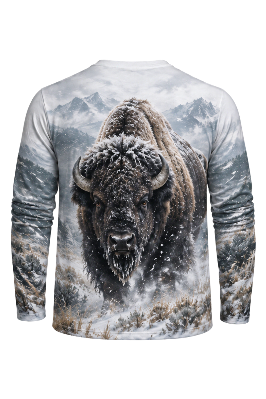Performance Outdoor Long Sleeve - Frozen Ridge Bison - ULS361V image 5