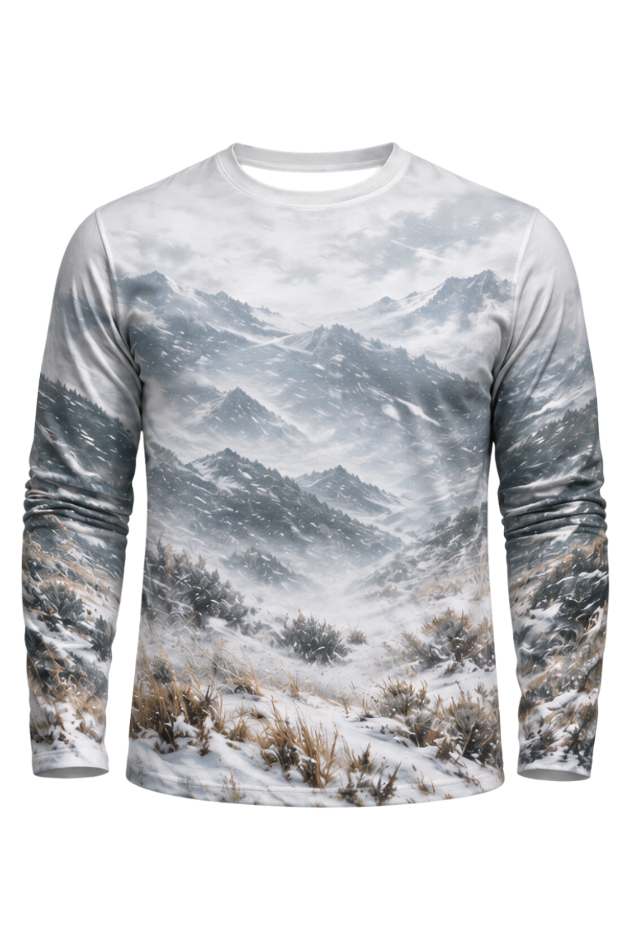 Performance Outdoor Long Sleeve - Frozen Ridge Bison - ULS361V image 6
