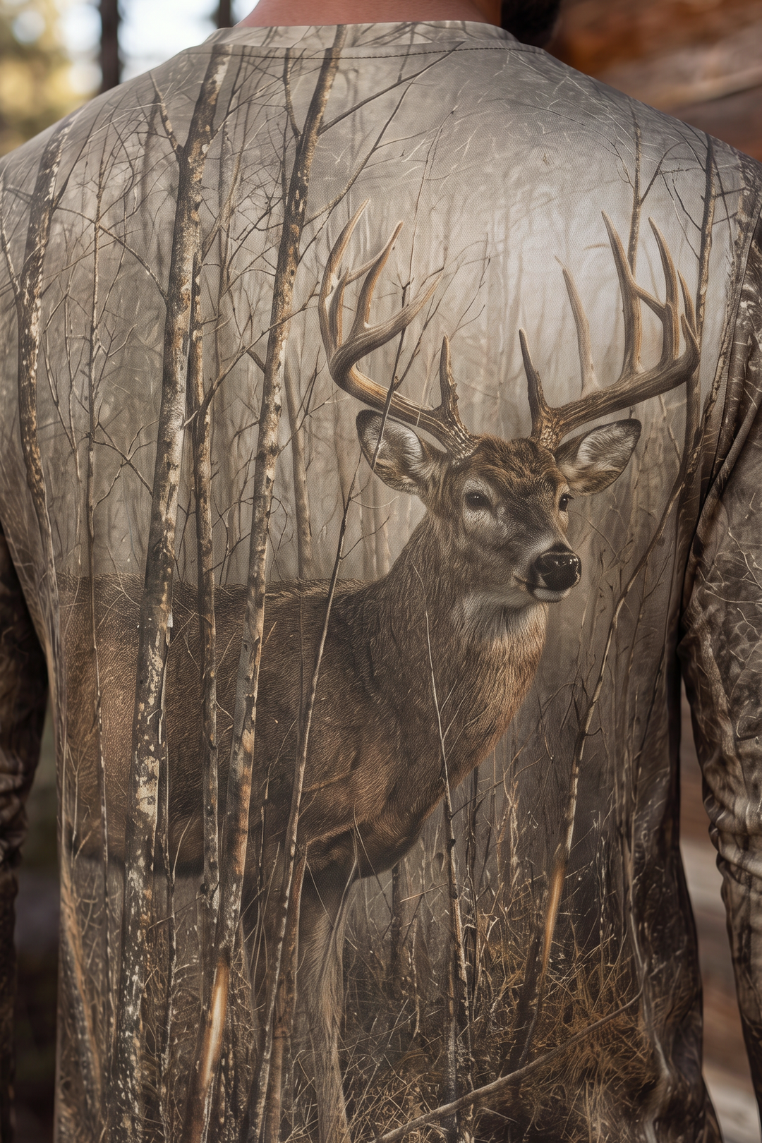 Performance Hunting Long Sleeve - Birch Forest Whitetail - TBT305 image 4