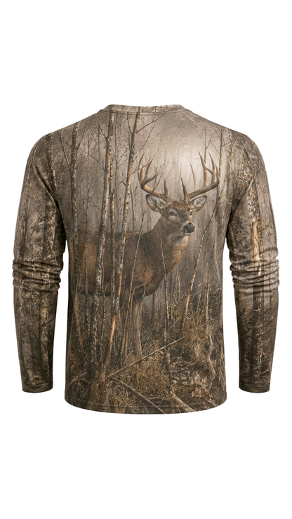 Performance Hunting Long Sleeve - Birch Forest Whitetail - TBT305 image 5