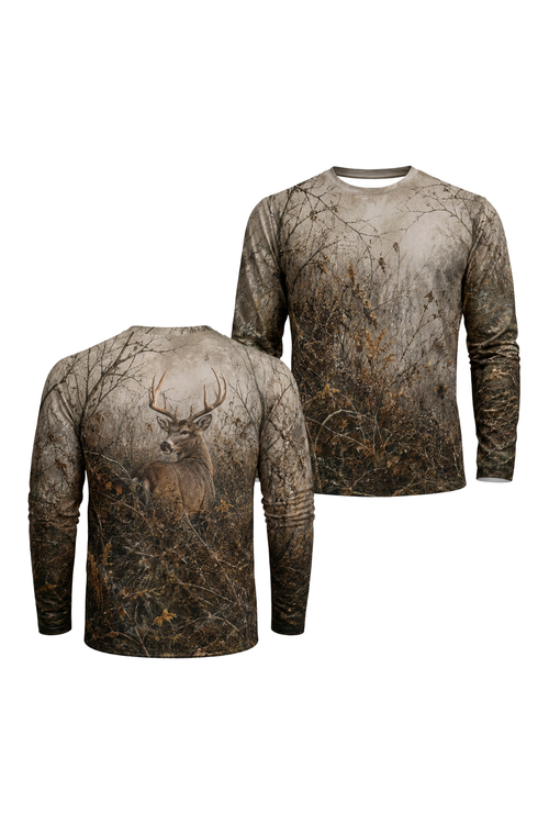 Performance Hunting Long Sleeve - BrushThaket Whitetail - TBT306 image 1