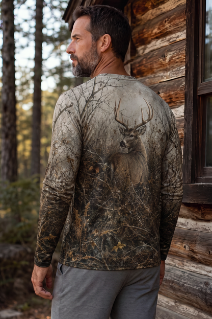 Performance Hunting Long Sleeve - BrushThaket Whitetail - TBT306 image 2
