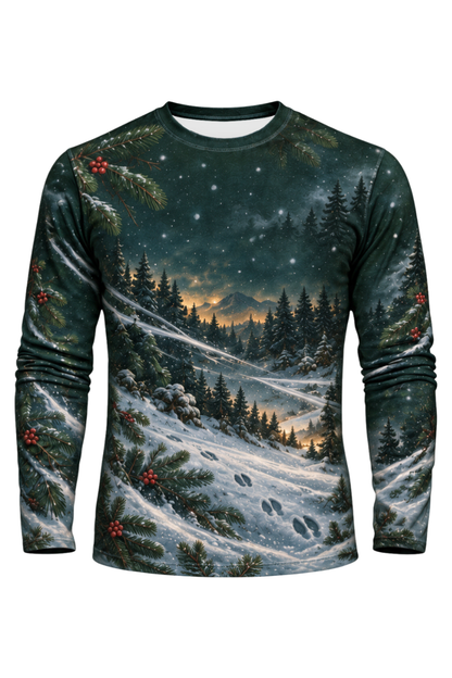 Performance Outdoor Long Sleeve - Santa’s Whitetail Surprise - ULS365V image 6
