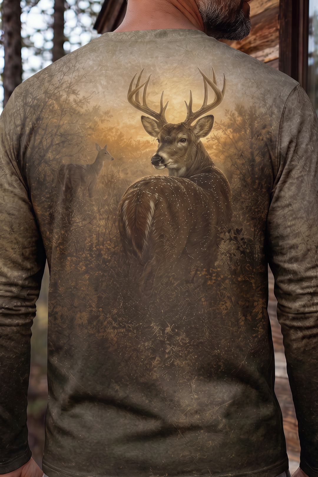 Performance Hunting Long Sleeve - Misty Ridge Whitetail - TBT309 image 4