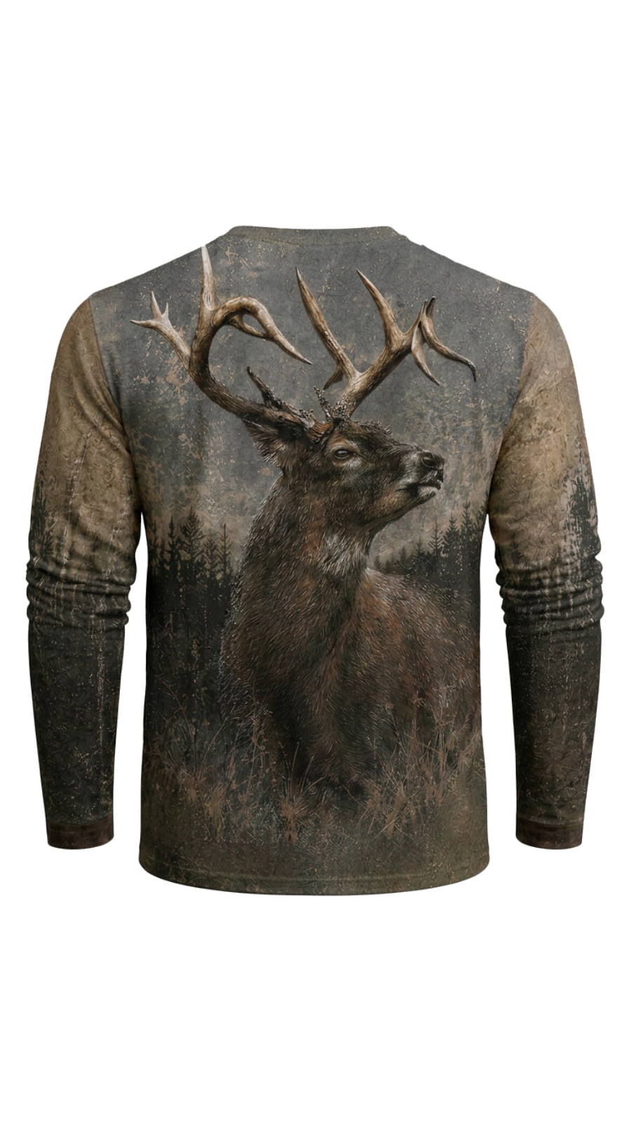 Performance Hunting Long Sleeve - Weathered Pine Whitetail - TBT310 image 5