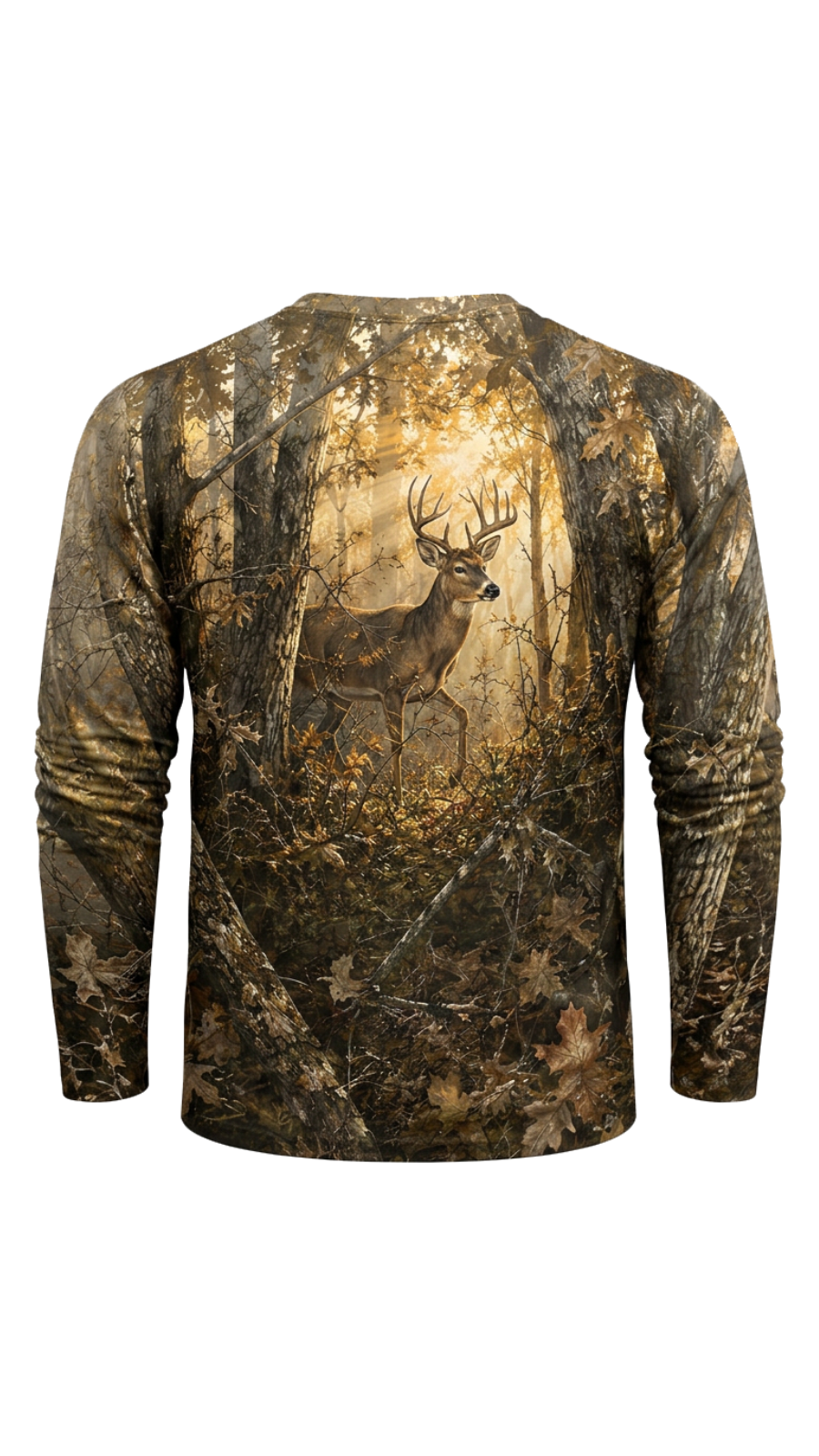 Performance Hunting Long Sleeve - Autumn Amber Whitetail - TBT311 image 5