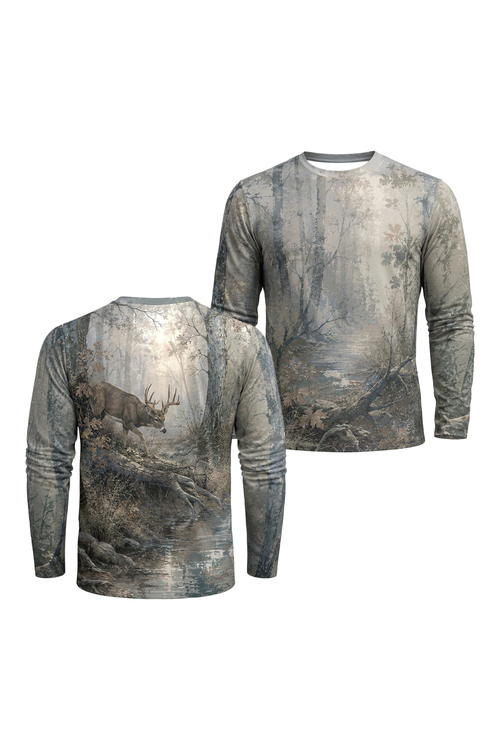 Performance Hunting Long Sleeve - Misty Creek Whitetail - TBT312 image 1