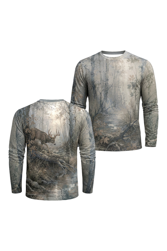 Performance Hunting Long Sleeve - Misty Creek Whitetail - TBT312 image 1