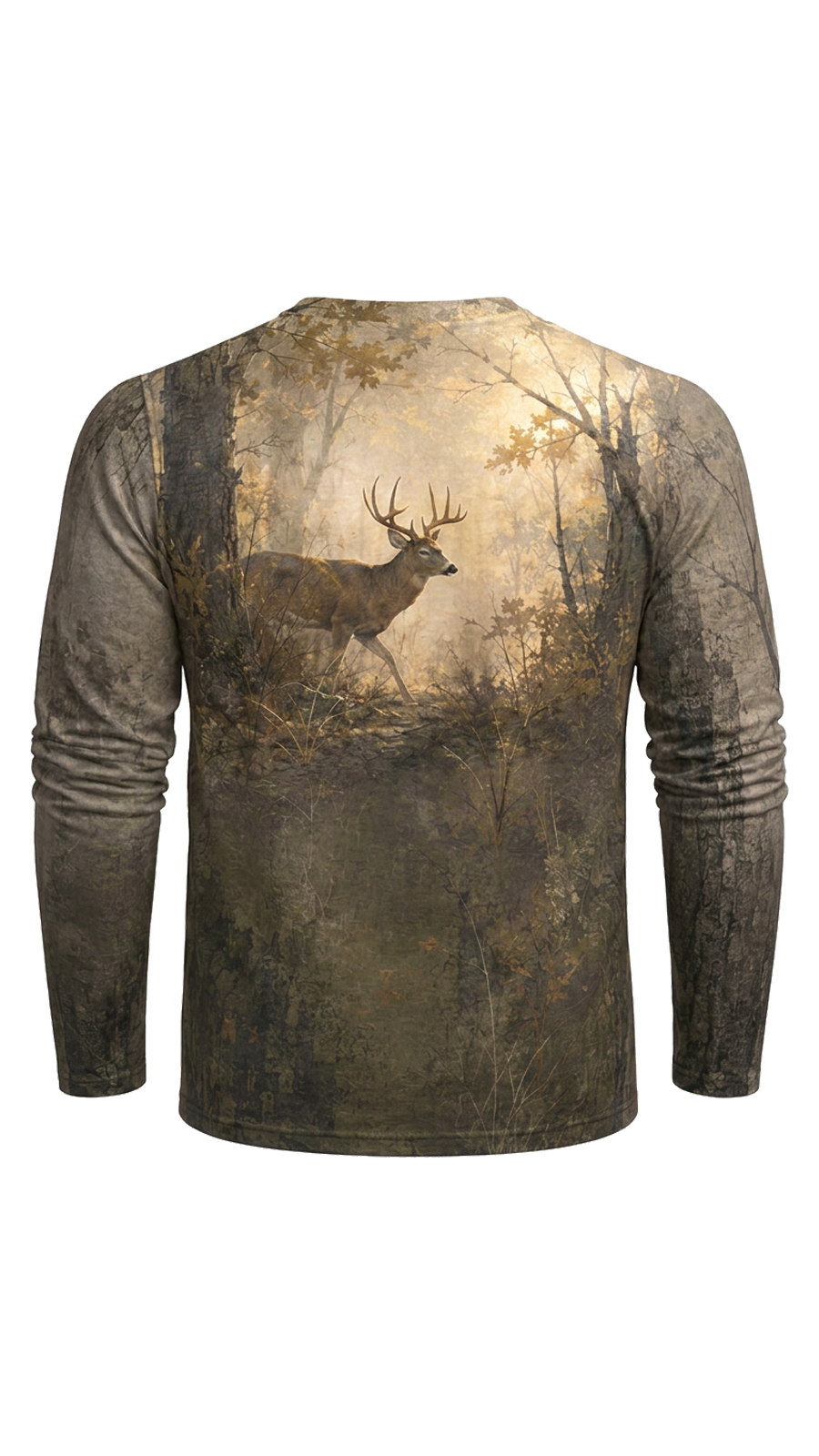 Performance Hunting Long Sleeve - Golden Deer Dawn Stalker - TBT313 image 5