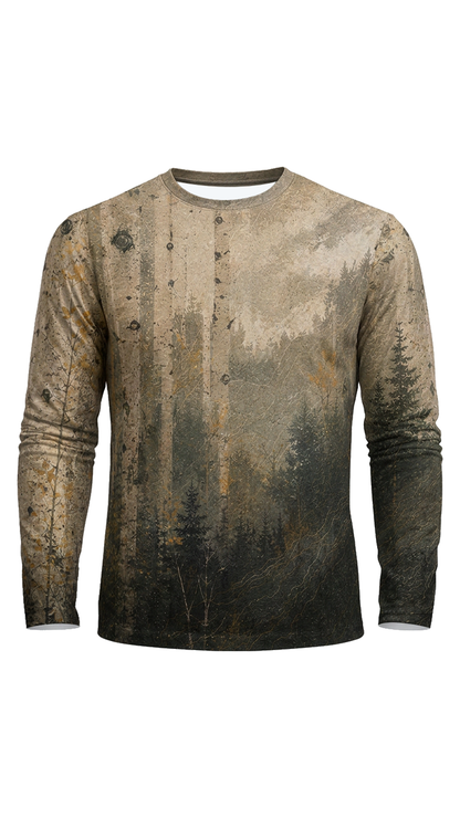 Performance Hunting Long Sleeve - Forest Monarch Elk - TBT317 image 6