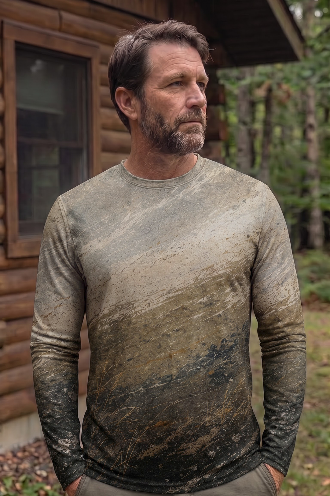 Performance Hunting Long Sleeve - Mountain Elk Summit - TBT318 image 3