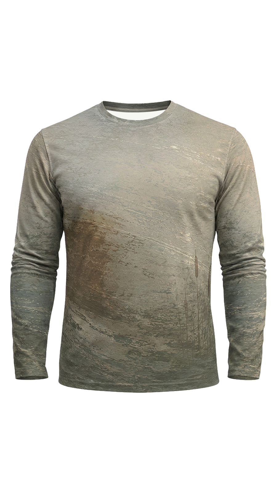 Performance Hunting Long Sleeve - Golden Marsh Mallard Flight - TBT320 image 6