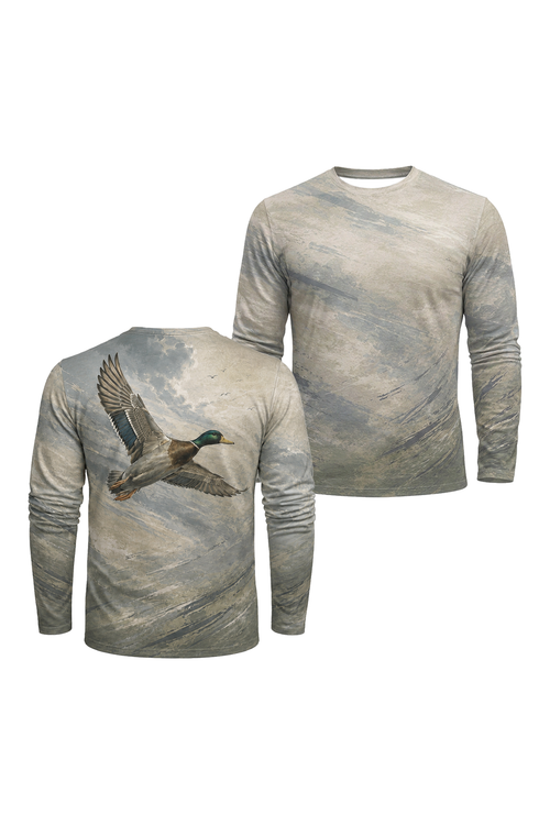 Performance Hunting Long Sleeve - Storm Sky Mallard Soar - TBT321 image 1