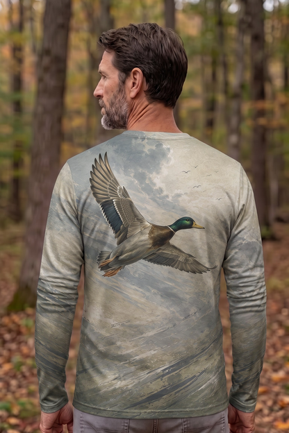 Performance Hunting Long Sleeve - Storm Sky Mallard Soar - TBT321 image 2