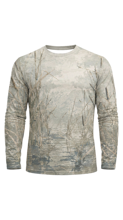 Performance Hunting Long Sleeve - Cattail Marsh Mallard Ascent - TBT322 image 6