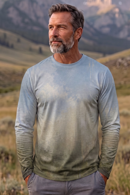 Performance Hunting Long Sleeve - Azure Sky Mallard Trio - TBT325 image 3